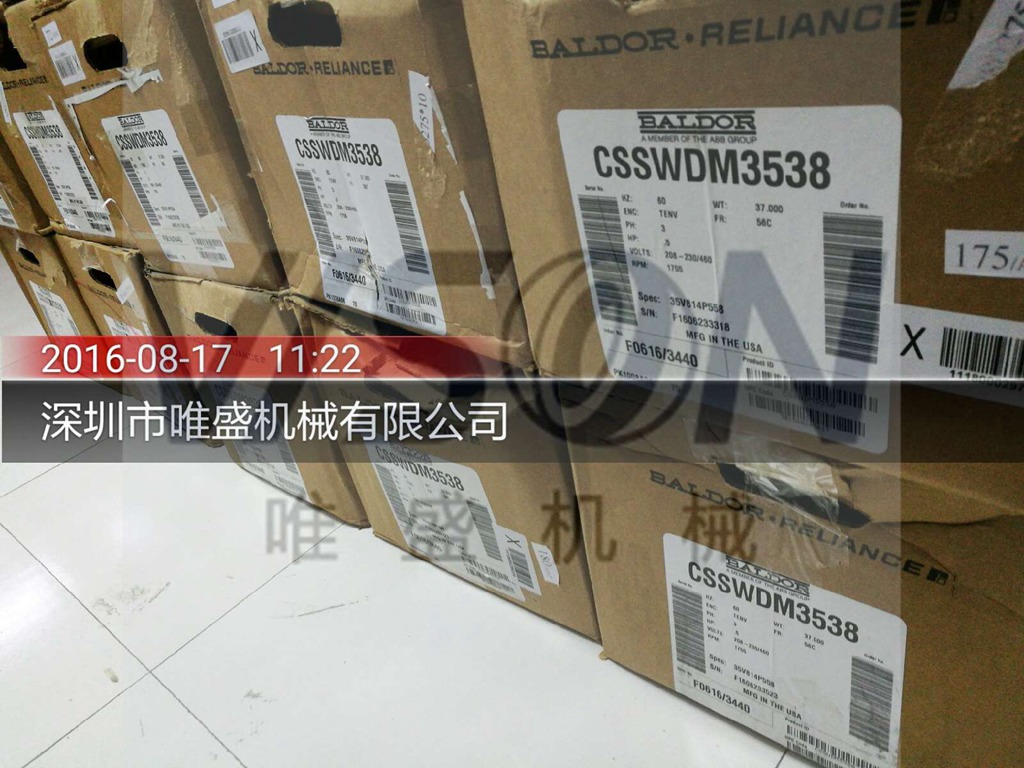 M44402T-4 美国BALDOR电机 专业供应